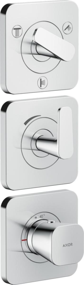 Inbyggnadsblandare AXOR Citterio C 3-funktioner, Hansgrohe - HANSGROHE INBYGGN.BL TERM AXOR CITTERIO C, KROM