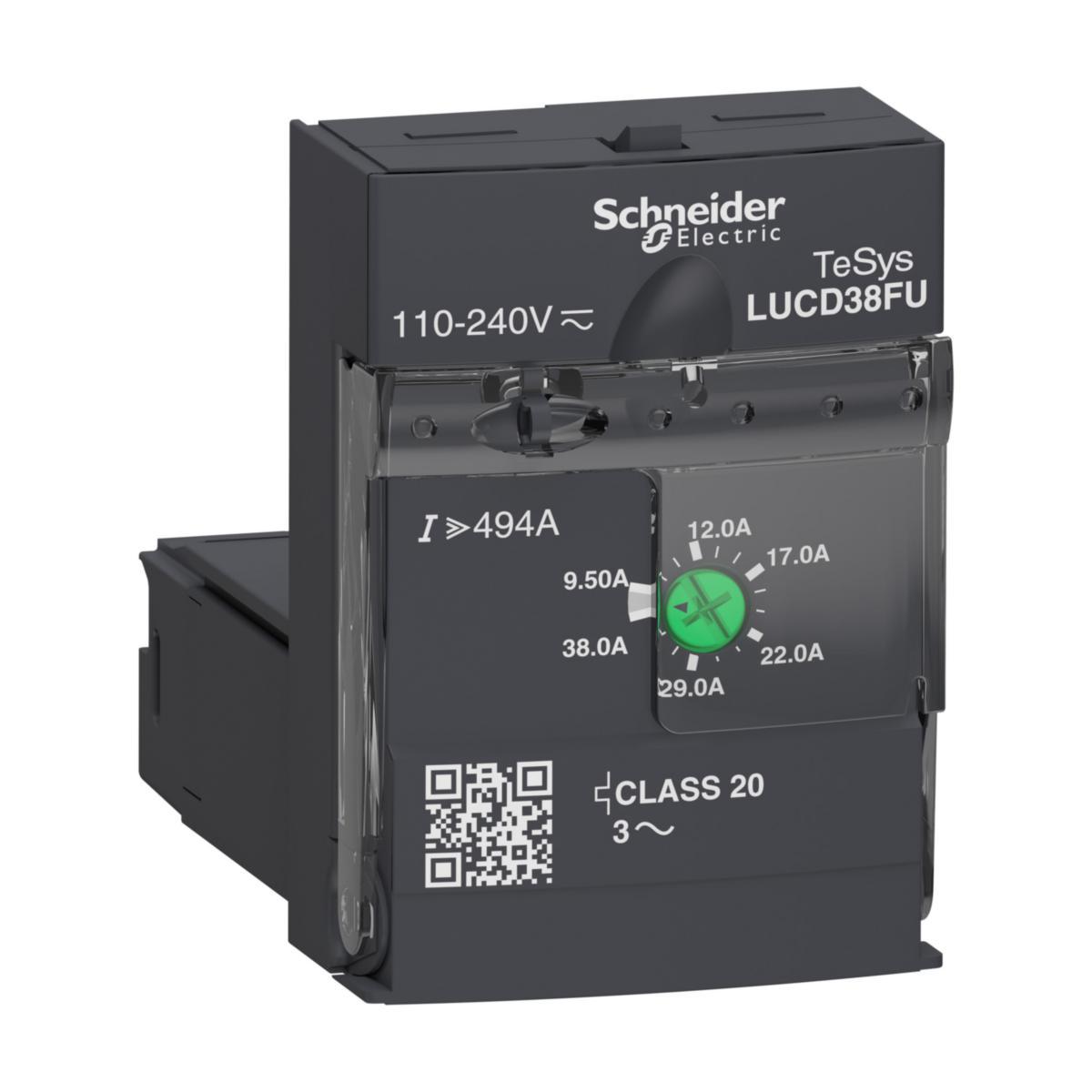 Skyddsmoduler LUCD, avancerade, 3-fas, klass 20 - SKYDDSMODUL ADV 9,5-32A LUCD38FU