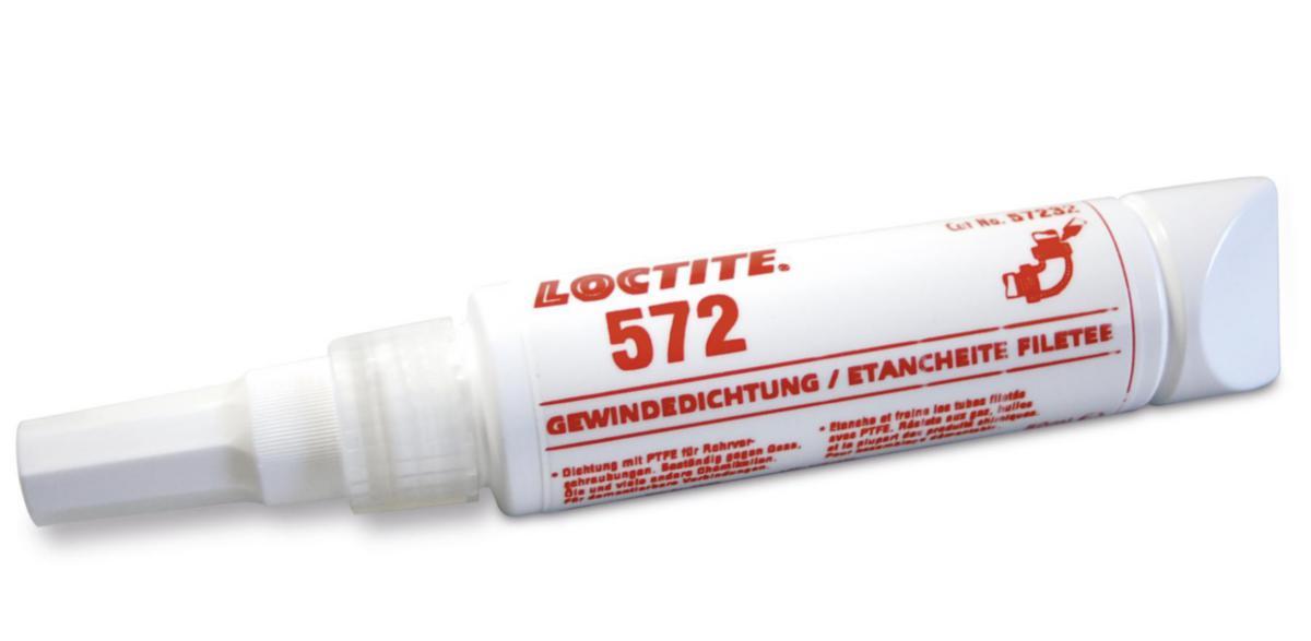 Thread seal loctite 572 - THREAD SEAL LOCTITE 572 50ML 57237 MEDIUM GEL SLOW