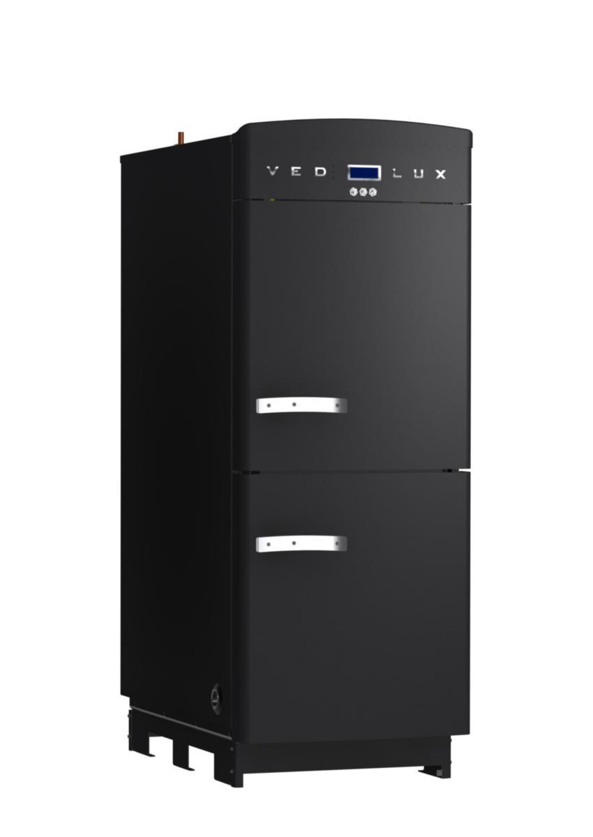 Villapanna Vedolux för ved utan vattenvärmare, Värmebaronen - VEDOLUX 450 VEDPANNA VÄRMEBARONEN