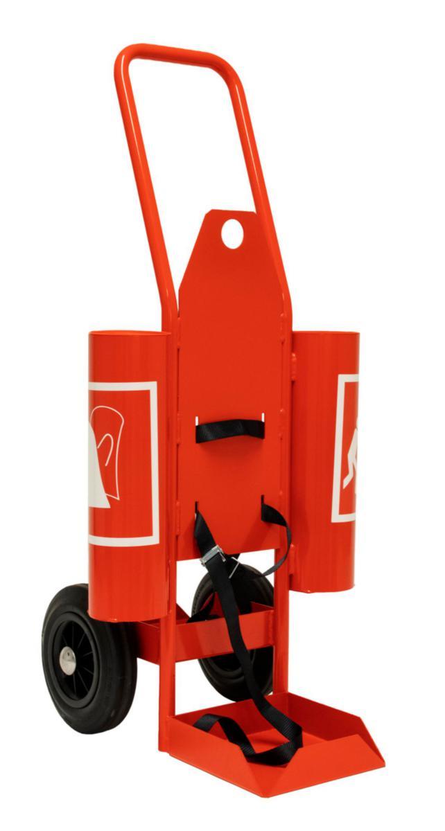 Brandsläckarkärra Dafo "Heta arbeten" kompakt mod. A - BRANDSLÄCKARKÄRRA HETA ARBETEN MODELL A, TOM