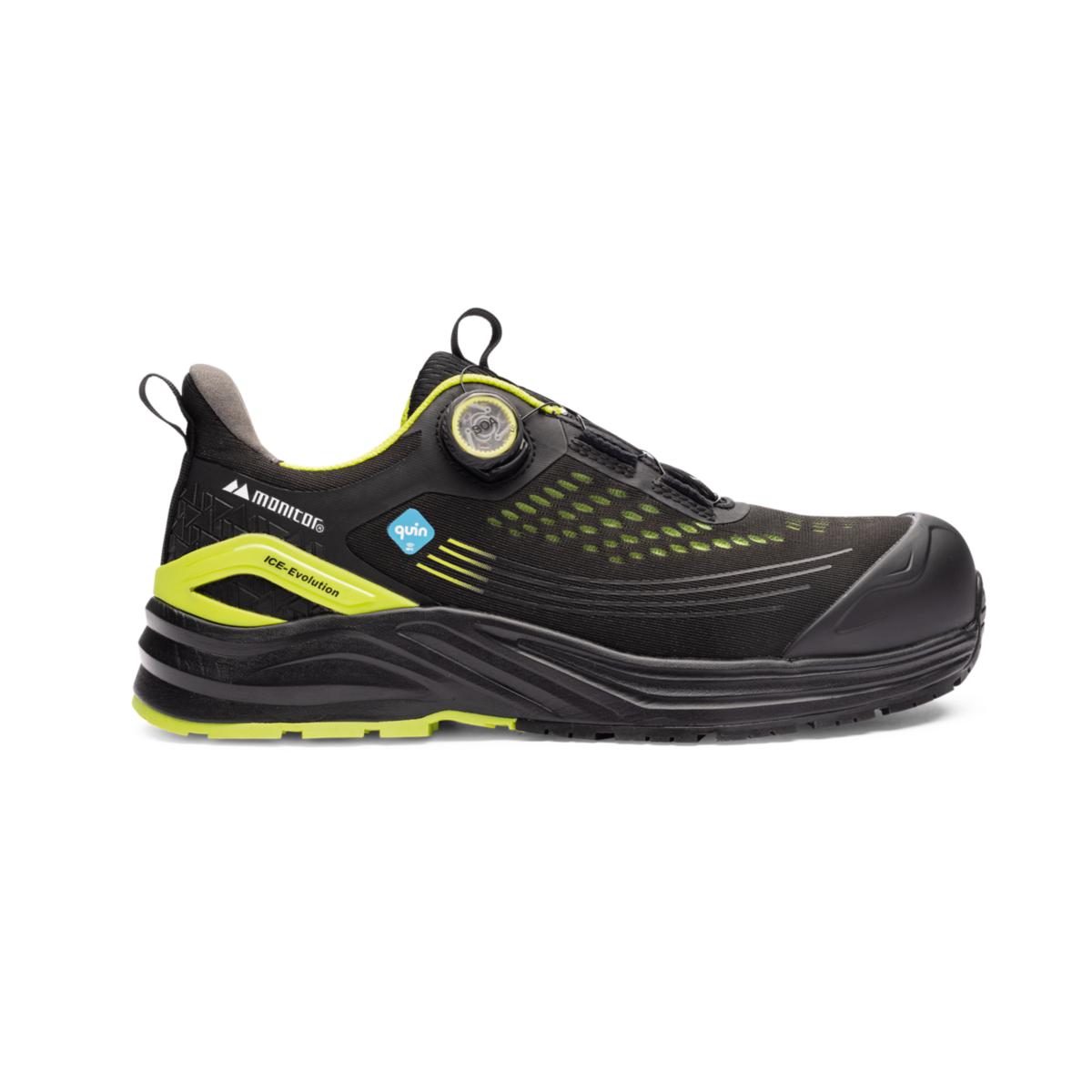 Skyddssko Monitor ICE-Evolution Vibe - SKYDDSSKO MONITOR ICE VIBE S1PS QUIN BOA HDRY SVART ST 35