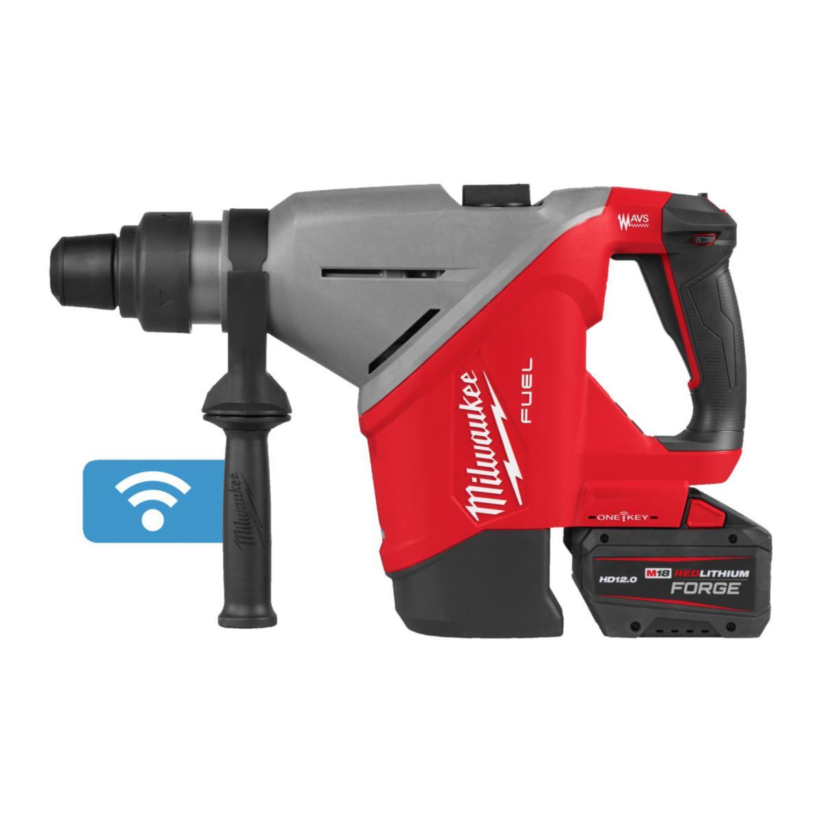 Kombihammare Milwaukee M18 FHACO745-122C - KOMBIHAMMARE MILWAUKEE M18 FHACO745-122C, 2X12AH+LADDARE