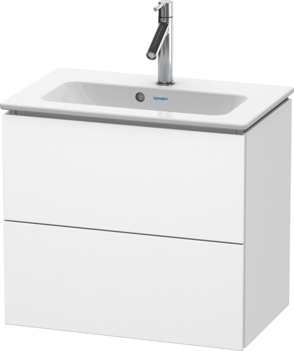 Underskåp L-Cube lådor, Duravit - DURAVIT UNDERSKÅP L-CUBE 62X39, VIT MATT. 2 LÅDOR