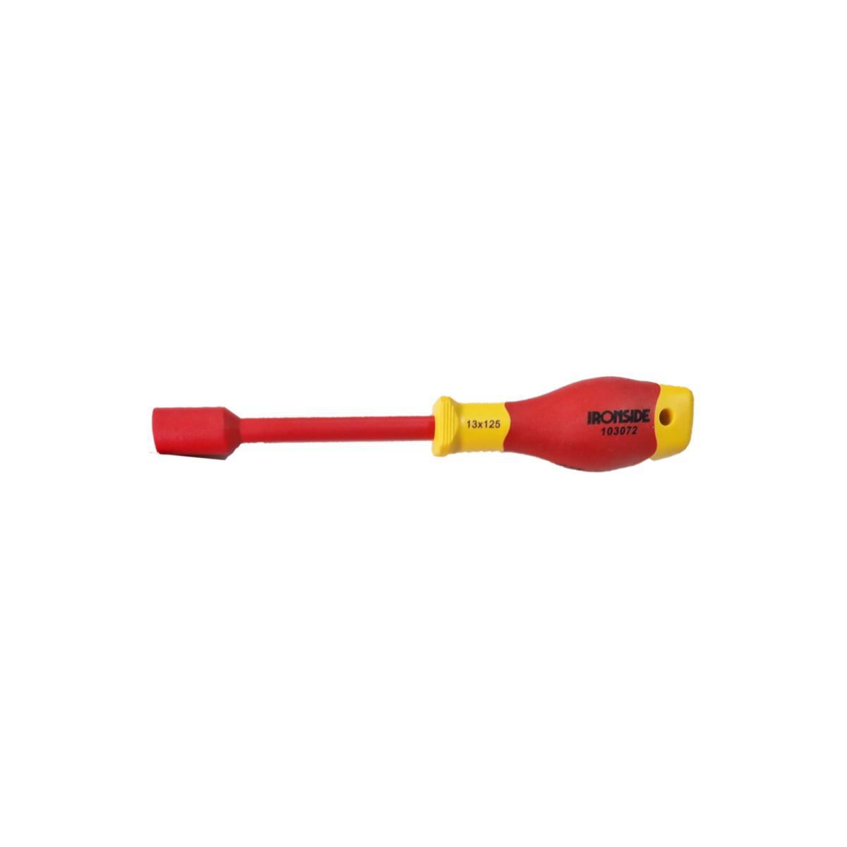 Socket Screwdriver Ironside 1000V - INSULATED SOCKET SCREWDRIVER 1000V 13X125MM 2 COMPONENT