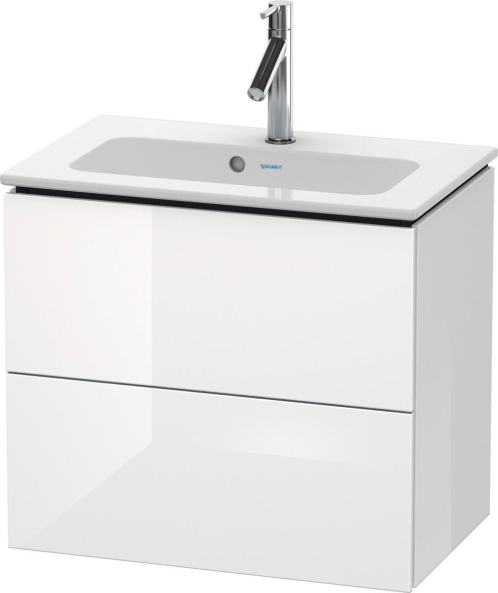 Underskåp L-Cube lådor, Duravit - DURAVIT UNDERSKÅP L-CUBE 62X39, VIT BLANK, 2 LÅDOR
