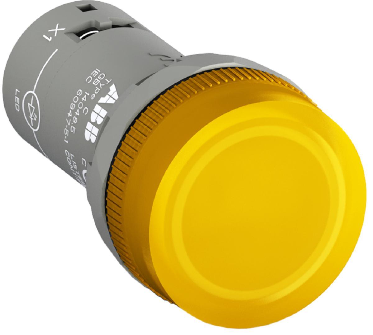Signallampa Compact med integrerad LED CL2- - SIGNALL GUL LED 12V DC CL2-501Y