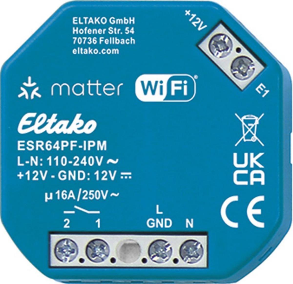 Impulsrelä Matter - ARBETSSTR/IMPULSRELÄ MATTER PF ESR64PF-IPM
