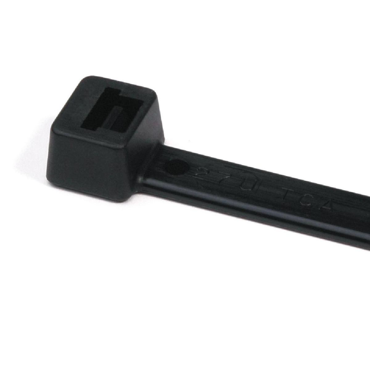 Buntband T-serie svart, PA6.6 - BUNTBAND T18L 205X2,5 SV (100) 111-02010