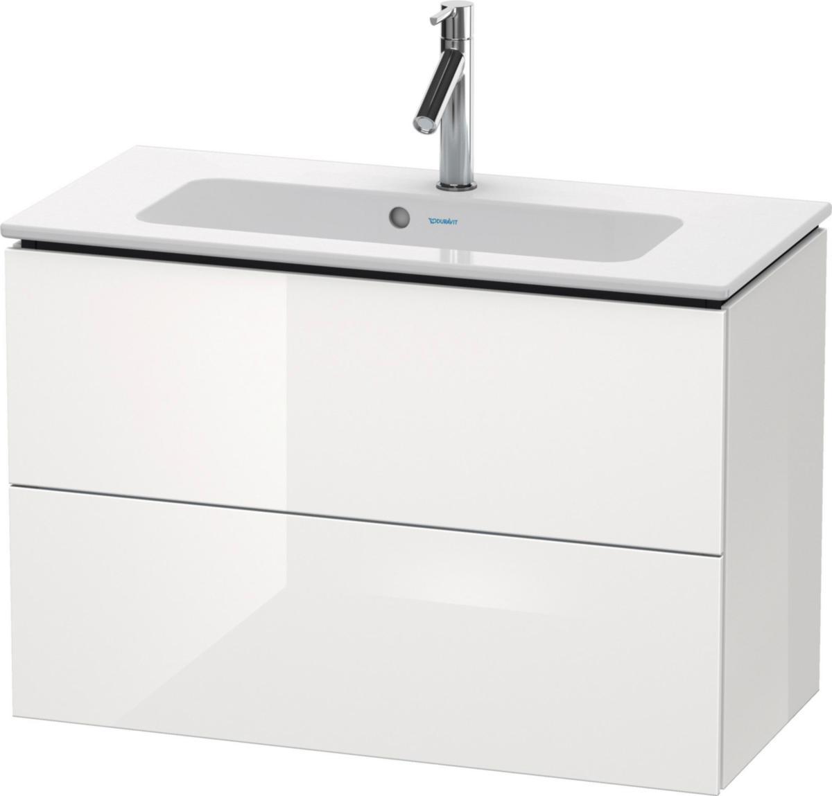 Underskåp L-Cube lådor, Duravit - DURAVIT UNDERSKÅP L-CUBE 82X39, VIT BLANK, 2 LÅDOR