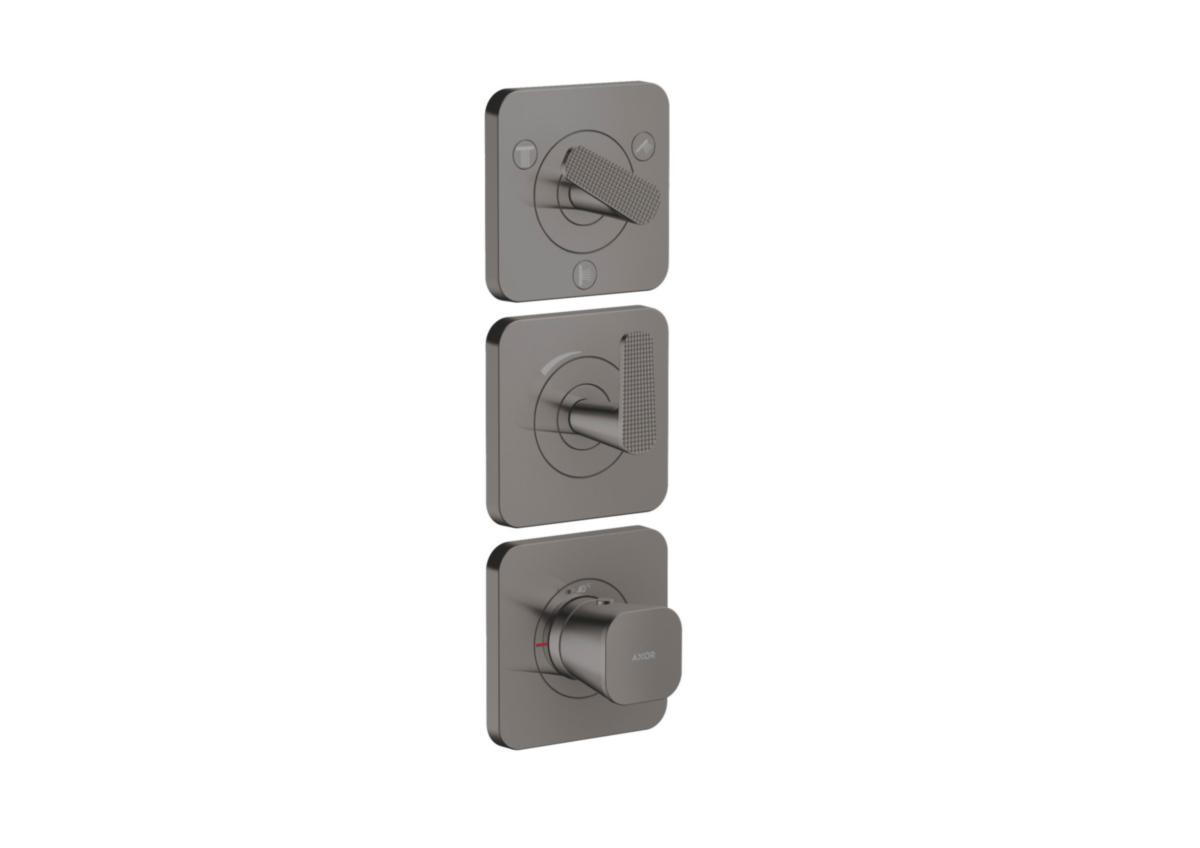 Inbyggnadsblandare AXOR Citterio C 3-funktioner, Hansgrohe - HANSGROHE INBYGGN.BL TERM AXOR CITTERIO C, POL.SV.KROM