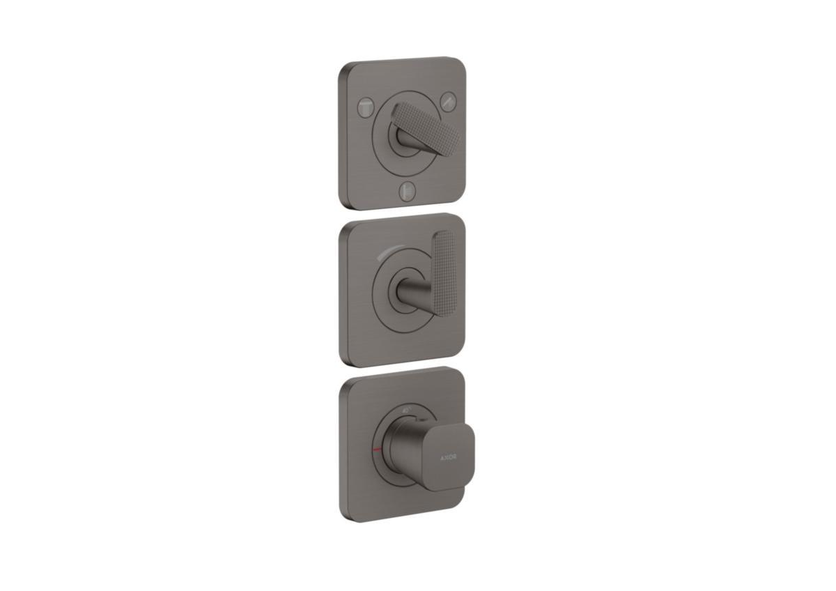 Inbyggnadsblandare AXOR Citterio C 3-funktioner, Hansgrohe - HANSGROHE INBYGGN.BL TERM AXOR CITTERIO C, BO.SV.KROM