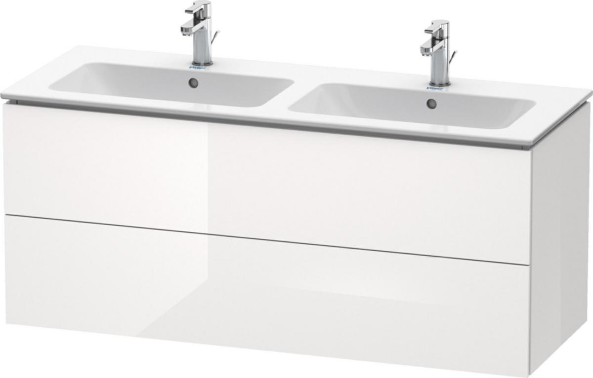 Underskåp L-Cube lådor, Duravit - DURAVIT UNDERSKÅP L-CUBE 129X48, VIT BLANK, 2 LÅDOR