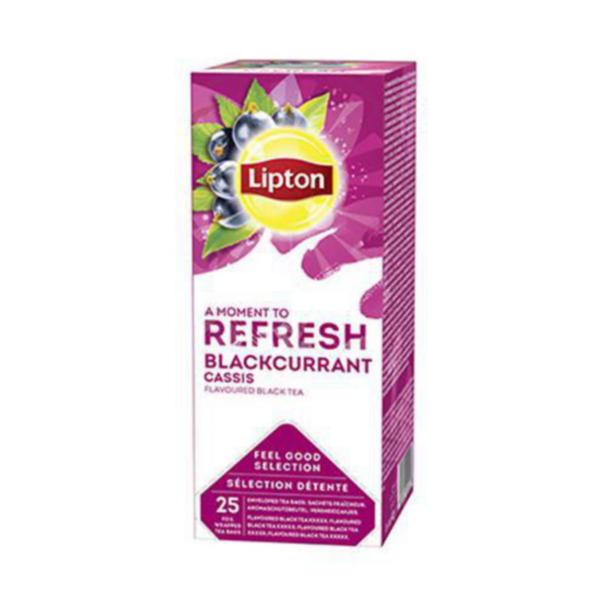 Te Lipton - TE LIPTON PÅSE BLACK CURRANT 25 PÅSAR/FP