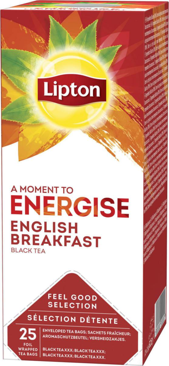 Tea bags lipton - TEA BAGS LIPTON ENGLISH BREAKFAST 25 PCS/PK