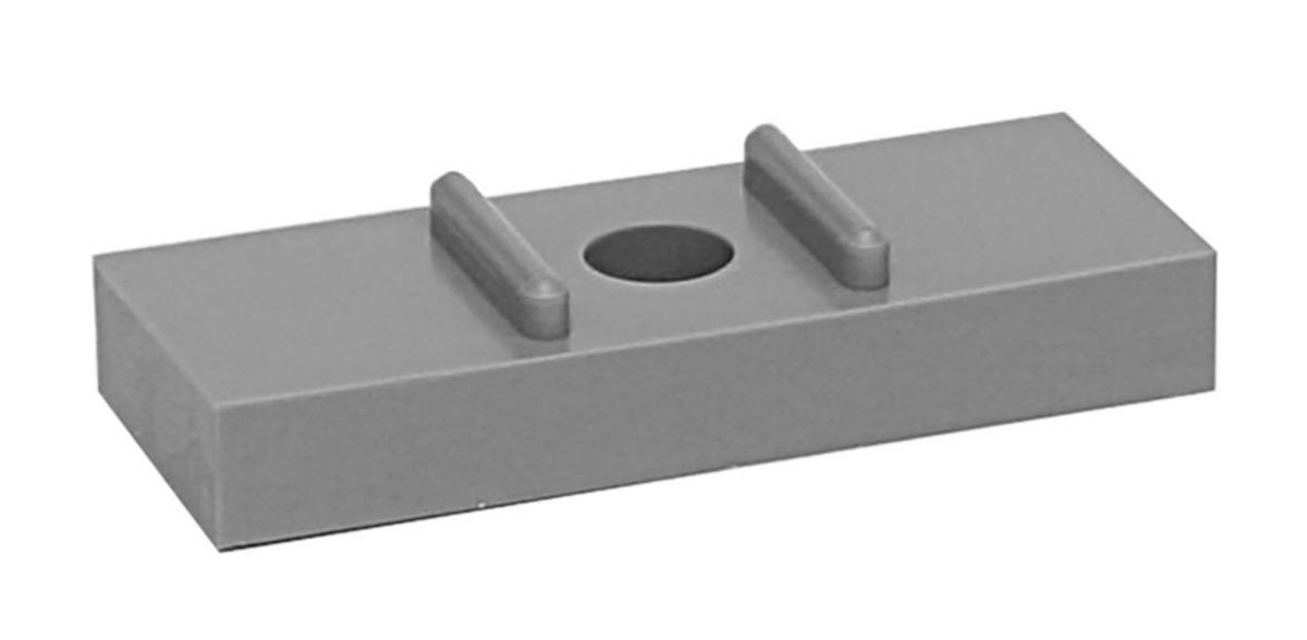 Spacers for pipe clamps, Faluplast - SPACER H=10 MM GRAY, FITS FP19201