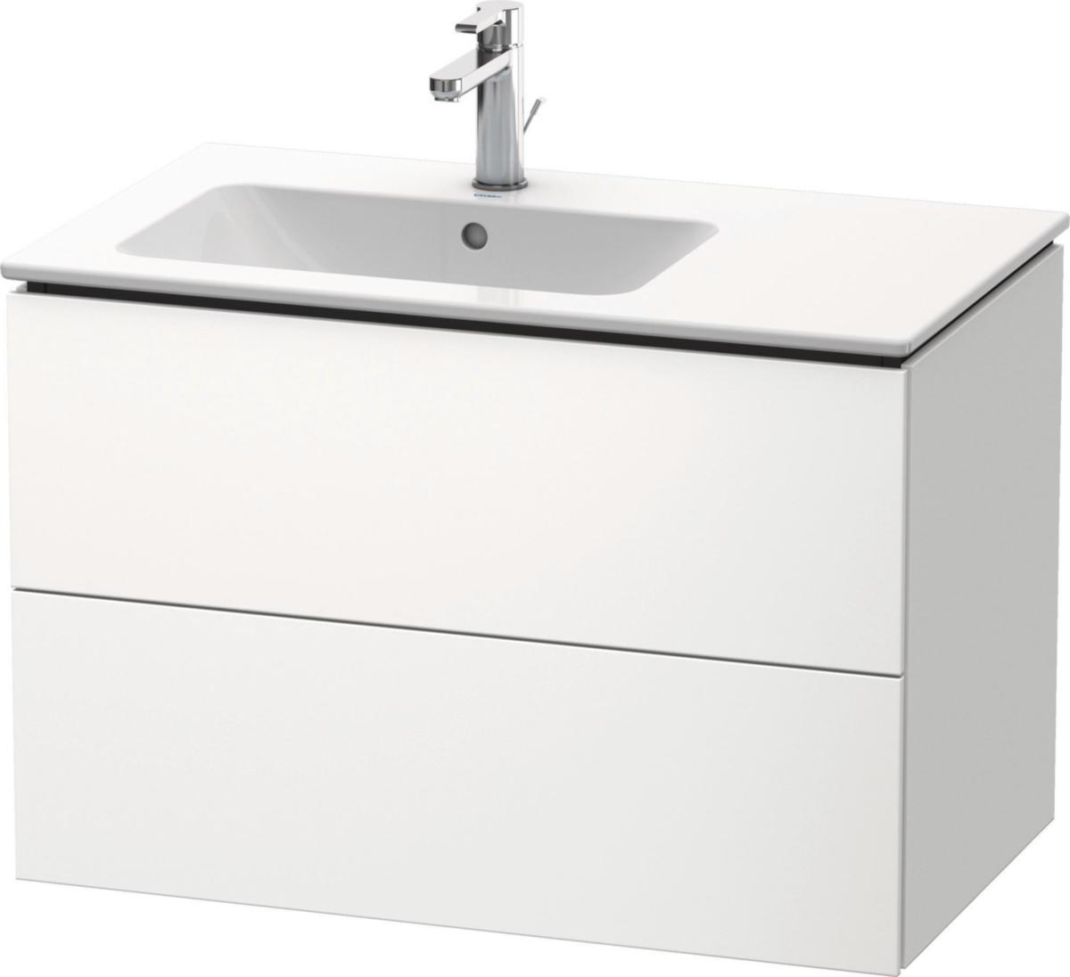 Underskåp L-Cube lådor, Duravit - DURAVIT UNDERSKÅP L-CUBE 82X48, VIT MATT, 2 LÅDOR, VÄ