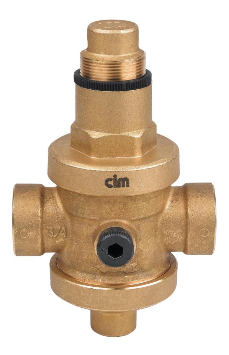 Reduceringsventil CIM 1430CR, Cimberio - REDUCERINGSVENTIL DN 50 INV GG 0,5-6 BAR MED MANOMETER