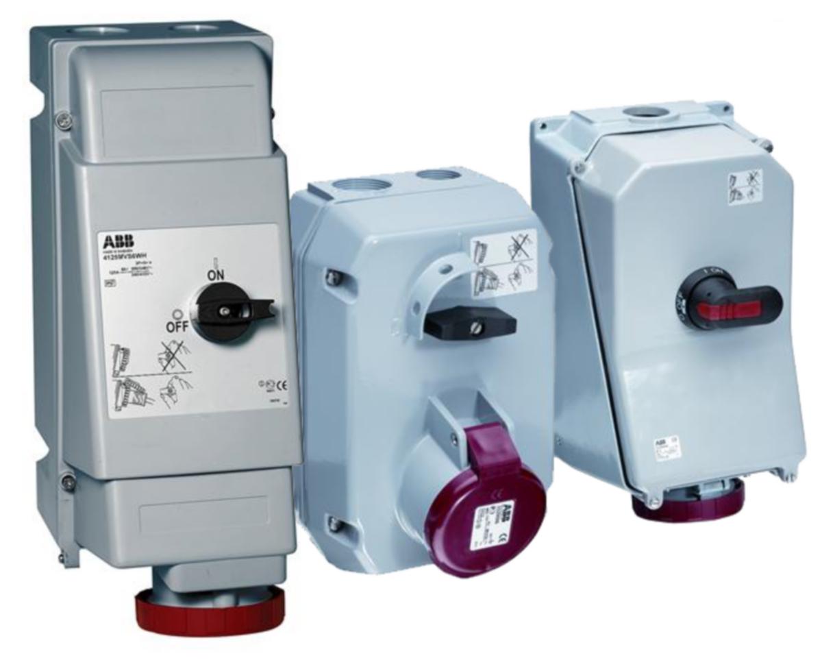 Blocked wall socket IP44 - BLOCKED WALL SOCK IP44 332MM7 VER