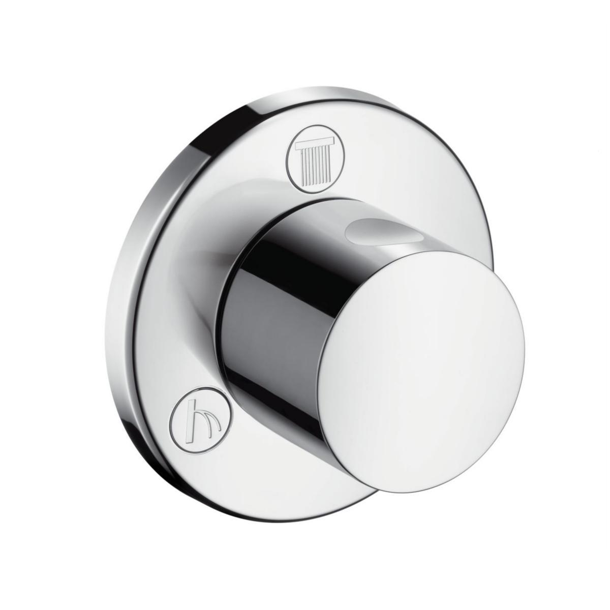 Avstängningsventil S färdigset till Quattro, Hansgrohe - HANSGROHE AVSTÄNGNINGSVENTIL S FÄRDIGSET T. QUATTRO FYRV.VE