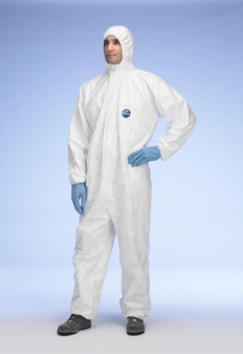 Korttidsoverall Tyvek 500 Xpert - KORTTIDSOVERALL TYVEK 500 XPERT TYCHF5SWHXP VIT 3XL