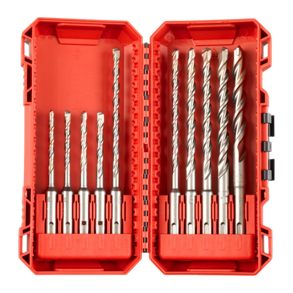 Drillbit Milwaukee M2 SDS+ POF SET 7P - DRILLBIT MILWAUKEE M2 SDS+ POF SET 7P