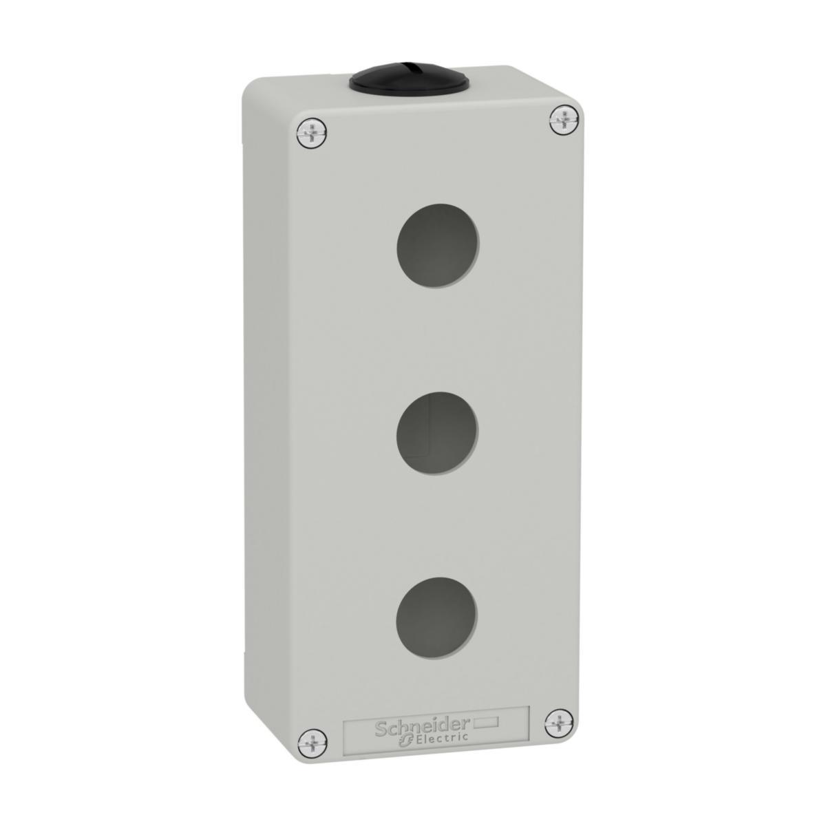 Tryckknappslåda Harmony XAP - KAPSLING 3HÅL 22MM 80X175X51,5 XAPD3203