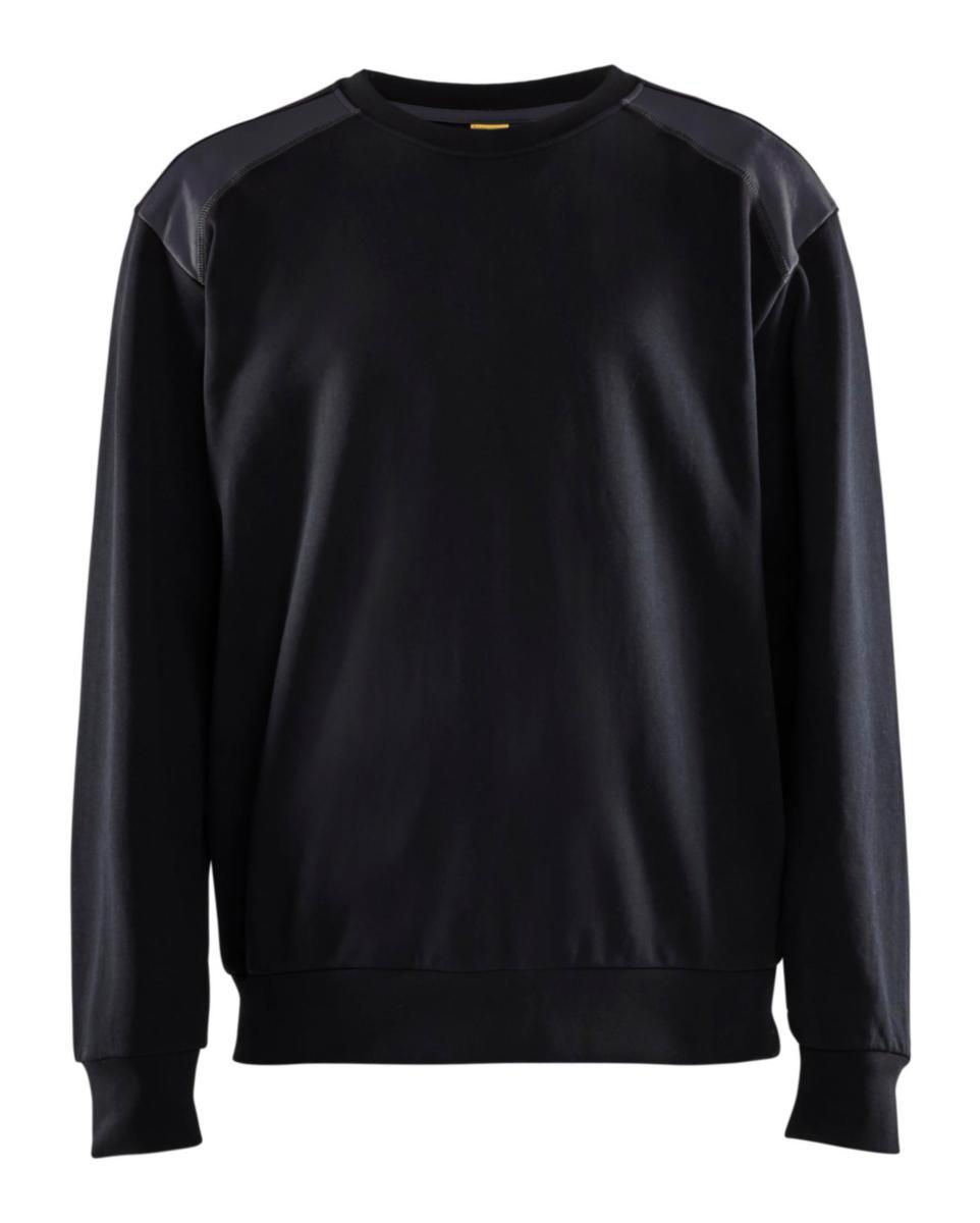 Tröja Blåkläder 3580-1158 - TRÖJA BLK 3580-1158 RUNDHALS SVART/GRÅ STL XL