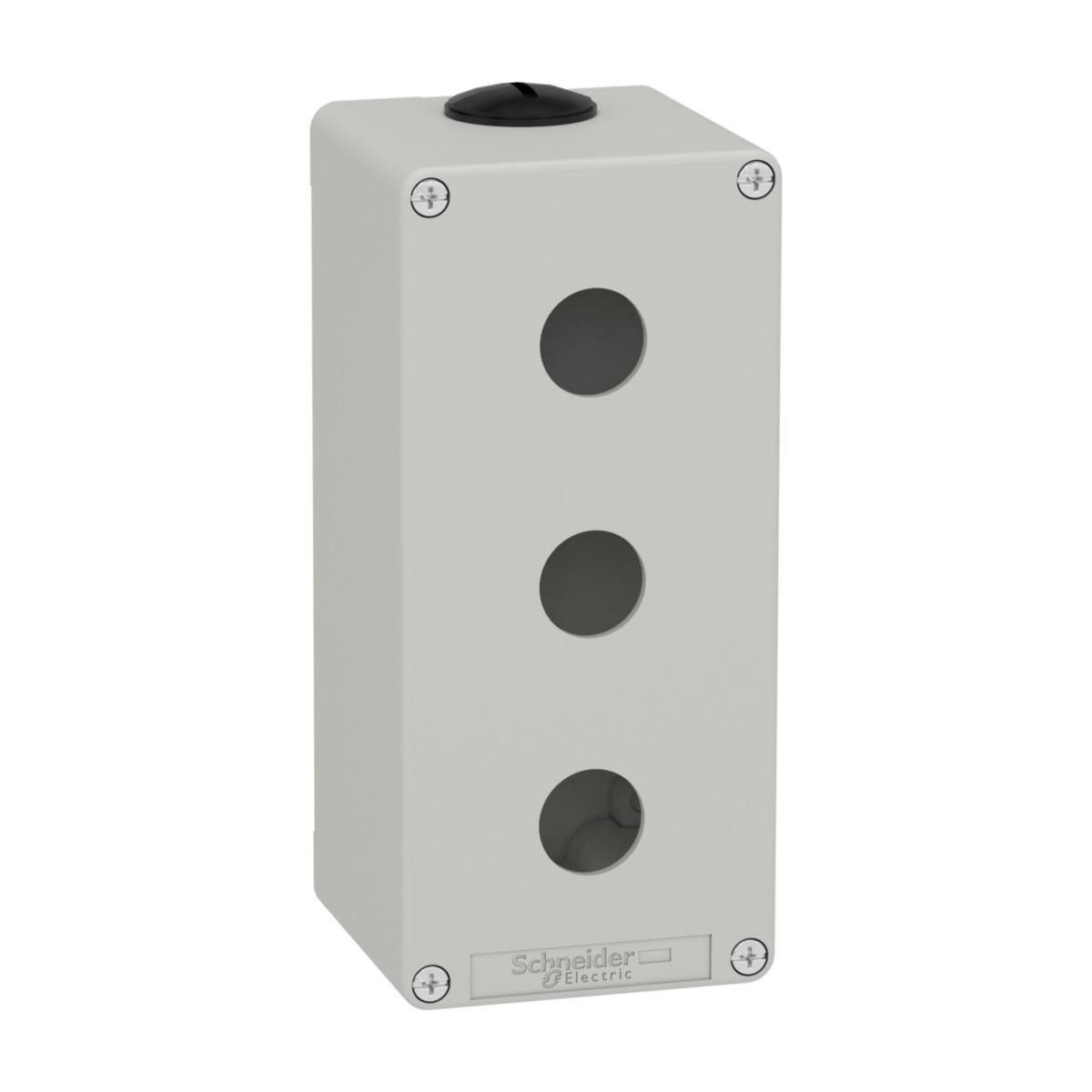 Tryckknappslåda Harmony XAP - KAPSLING 3HÅL 22MM 80X175X77 XAPD3503