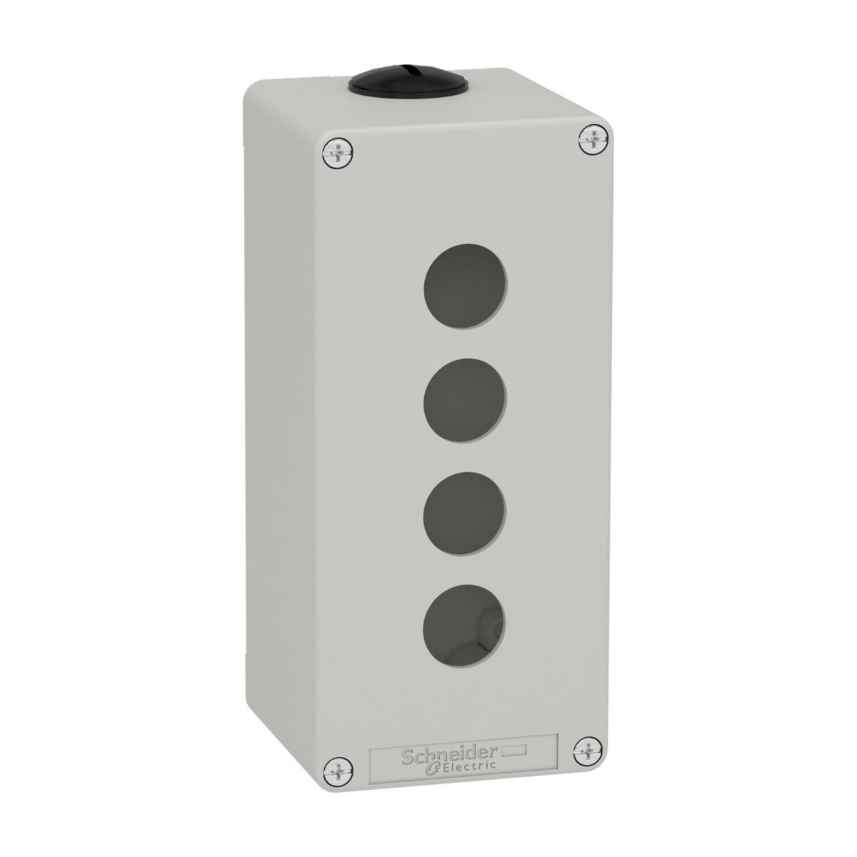 Tryckknappslåda Harmony XAP - KAPSLING 4HÅL 22MM 80X175X77 XAPD3504