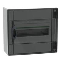 Normkapsling PrismaSeT XS utvändig rökfärgad dörr