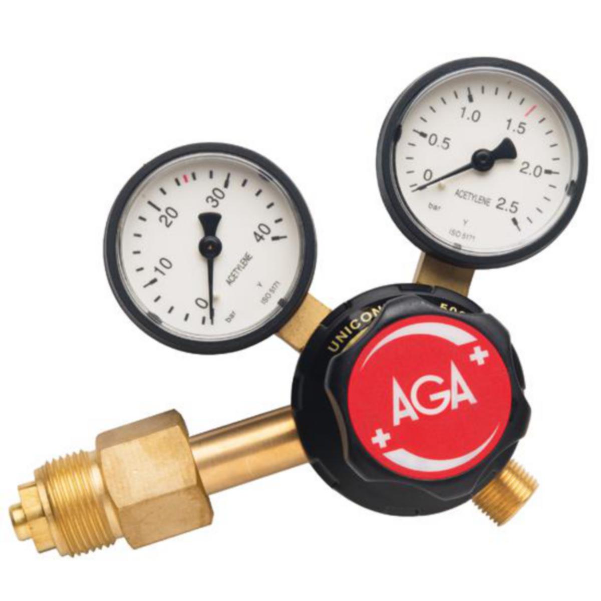 Regulator aga unicontrol 500 hand tight - Regulator Unicontrol 500 Aga acetylen HT