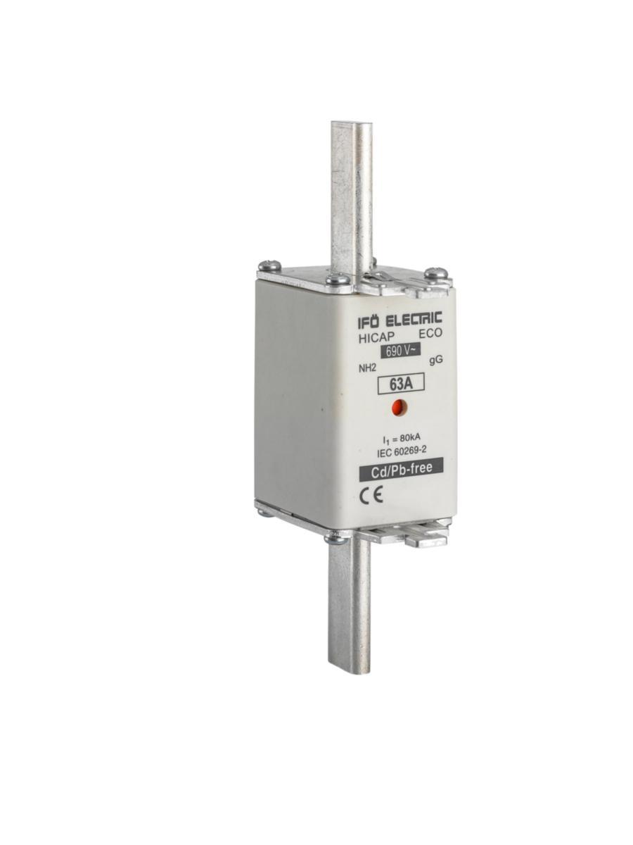 Knivsäkring Hicap ECO, gG, NH2 - KNIVS HICAP E 690V 2/63 gG 690V *