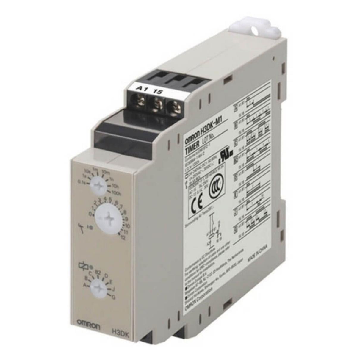 Tidrelä H3DK - TIDRELÄ 22,5MM MULTI 2VXL 12DC H3DK-M2A DC12