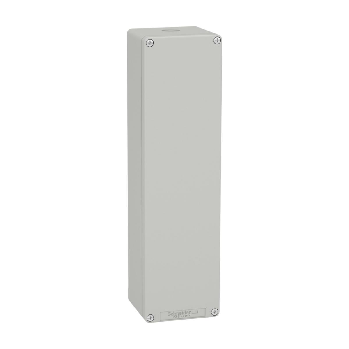 Tryckknappslåda Harmony XAP, Aluminium - KAPSLING UTAN HÅL 85X310X77 XAPD54