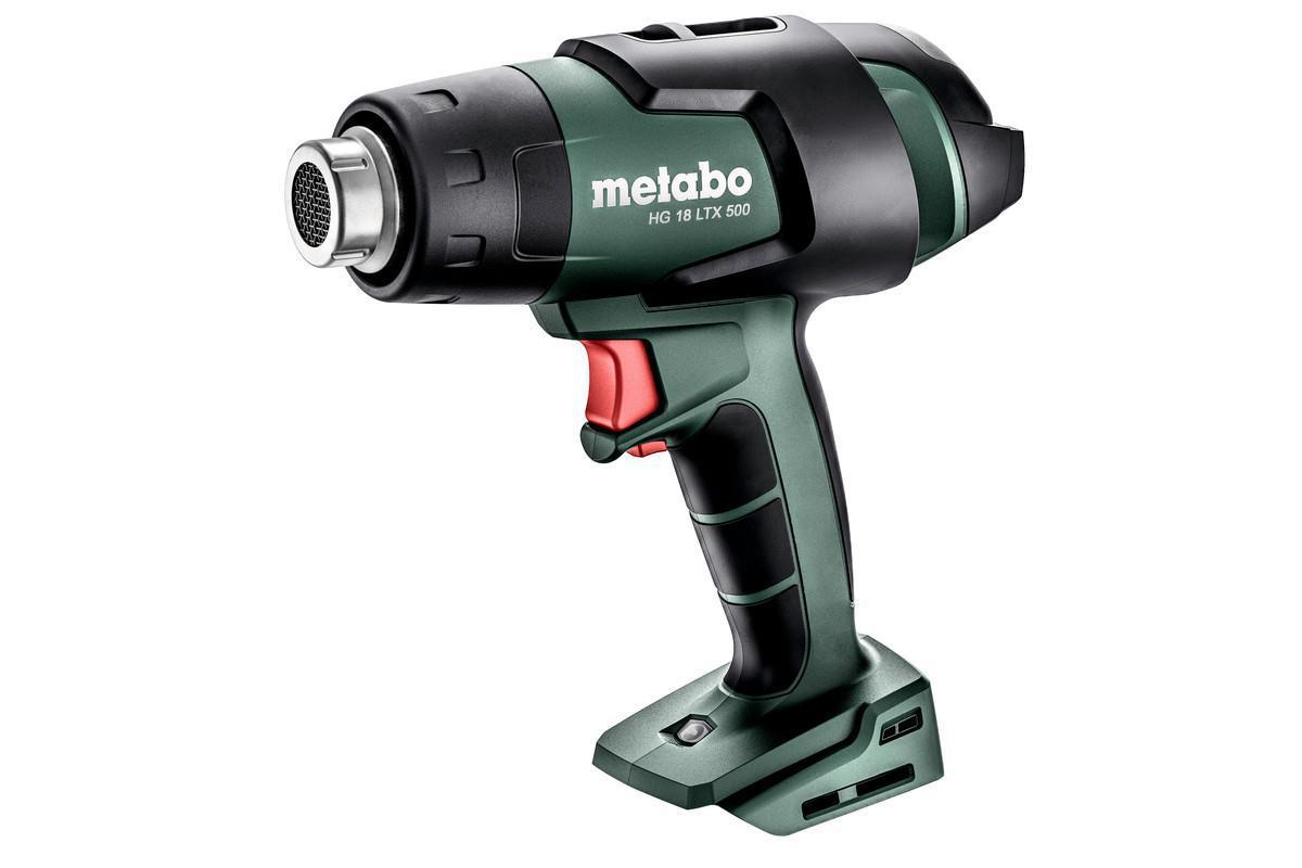 Hot Air Gun Metabo HG 18 LTX 500 SOLO - HOT AIR GUN METABO HG 18 LTX 200 / 160 l/min 300 / 500 C