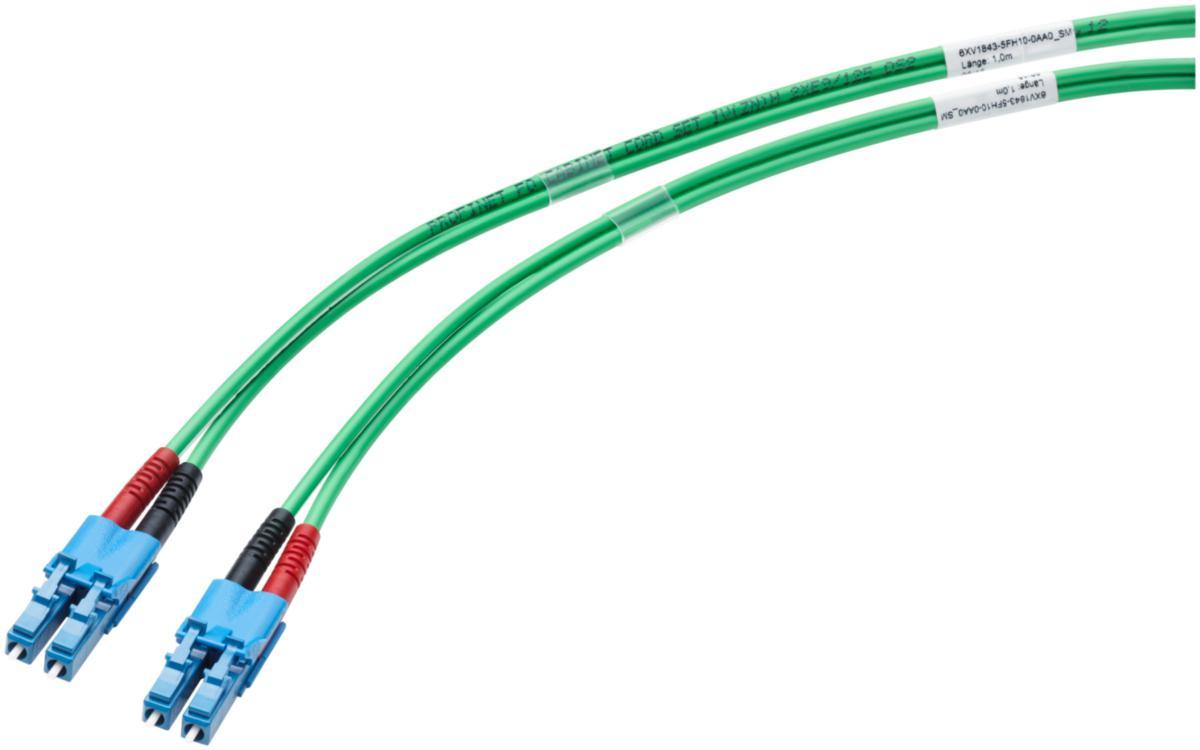 Simatic Net Ethernet PN patch - PATCHKABEL LC-LC 2X9/125 1.0M 6XV1843-5FH10-0AA0