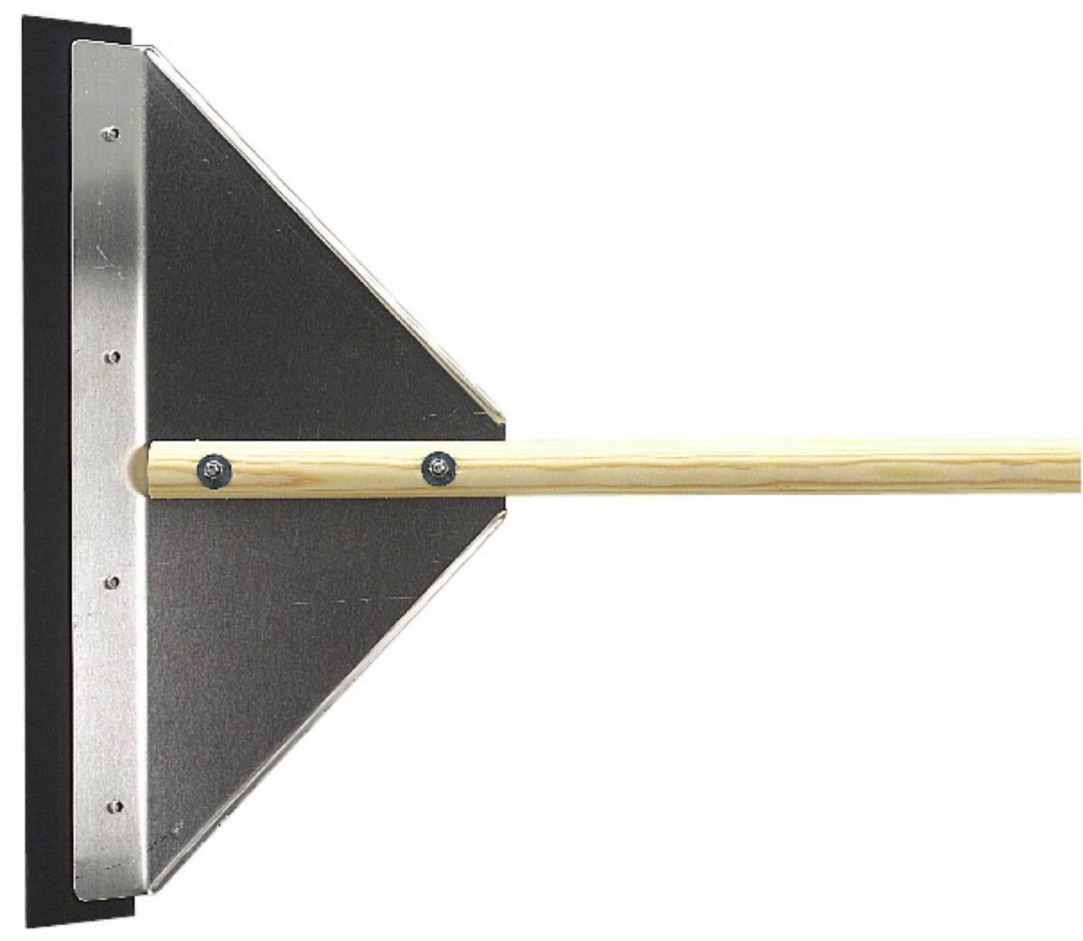 Floor scraper rubber/al - FLOOR SCRAPER RUBBER/AL 400MM HANDLE 1650MM
