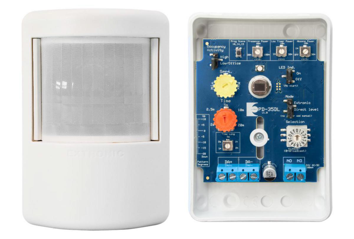 IR detector PD35 DL - Presence detector PD-35 DL