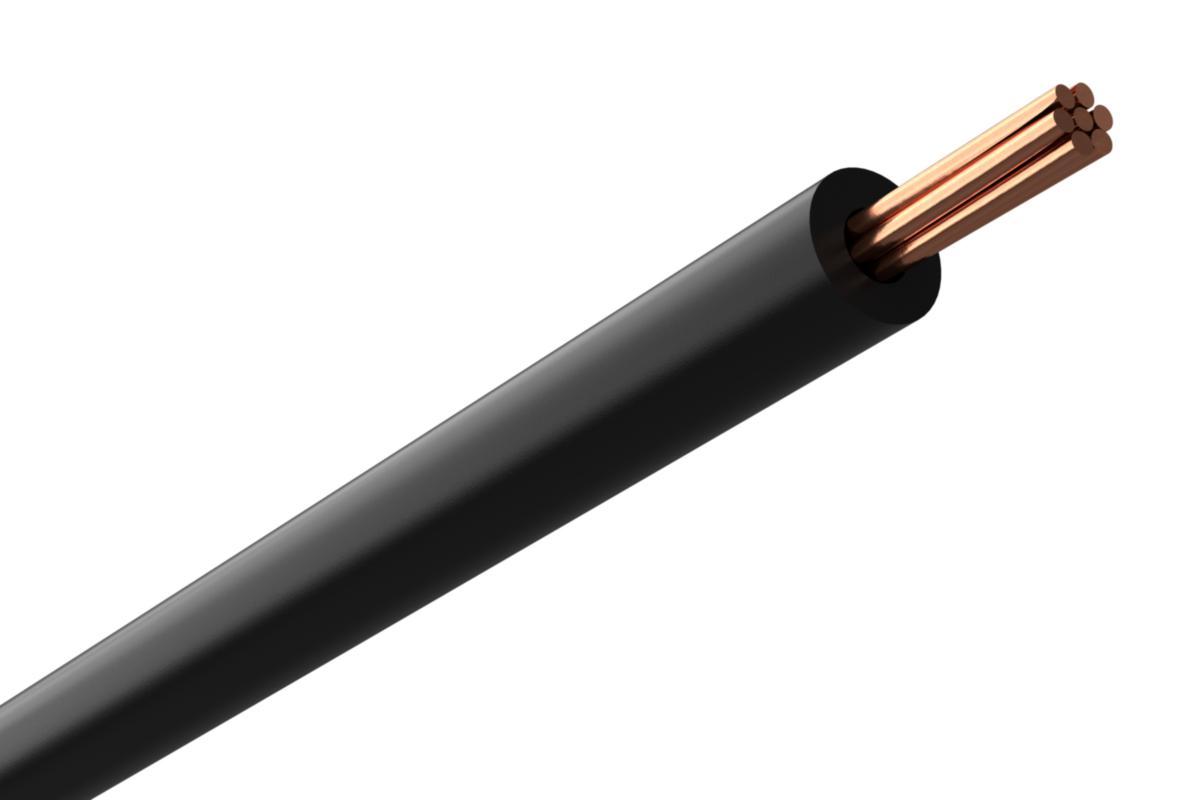 Installation cable halogen-free FQ H07Z1-R, a-collection - FQ 2,5 mm BLACK 20M H07Z1-R