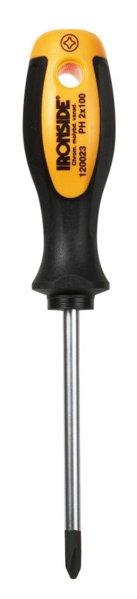 Screwdriver ironside ph - SCREWDRIVER IRONSIDE PH2X100MM BI-COMP HANDLE 120023