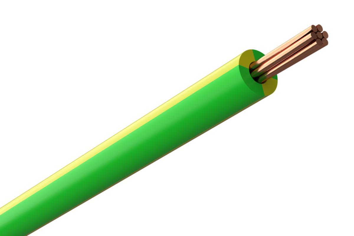 Installation cable halogen-free FQ H07Z1-R, a-collection - FQ 2,5 mm G/Y 20M H07Z1-R