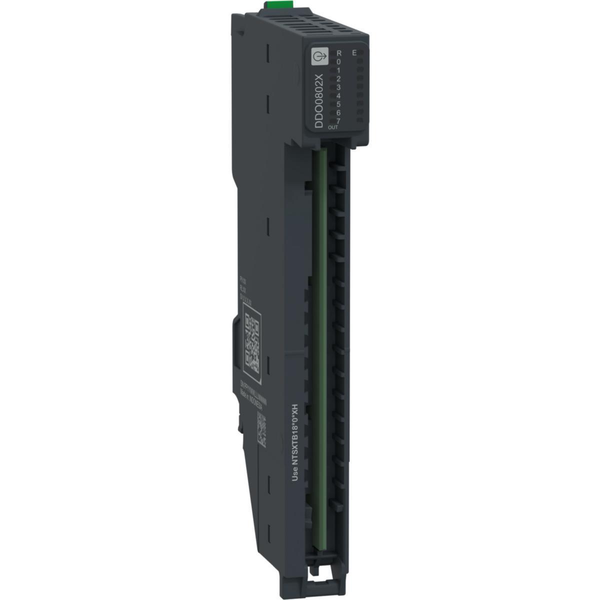 Diskret utgångsmodul, Modicon Edge I/O NTS - UTG MODUL DO8 24VDC 0.5A MOD NTSDDO0802X