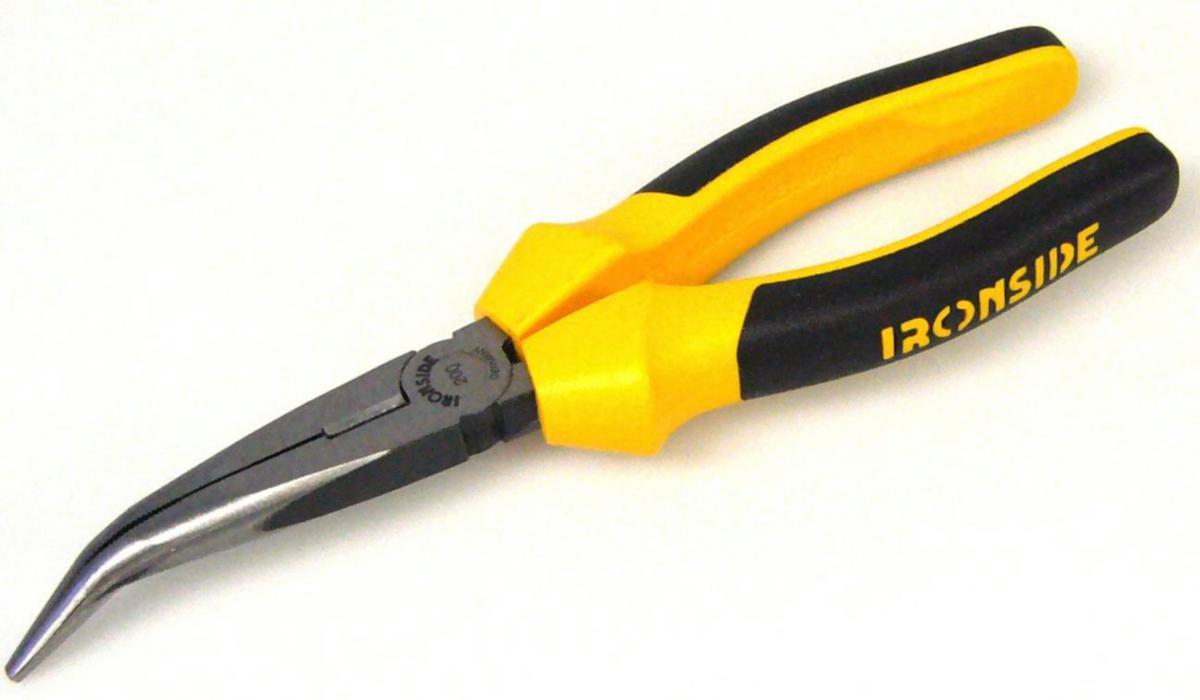 Spetstång Ironside böjd 2-komp - SPETSTÅNG IRONSIDE 200MM BÖJD M SKÄR 2KOMP HANDTAG 121375