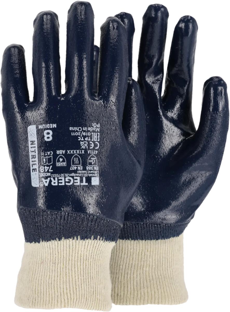 Glove Tegera 748 - SYNTHETIC GLOVE TEGERA® 748 SIZE 8, BLUE