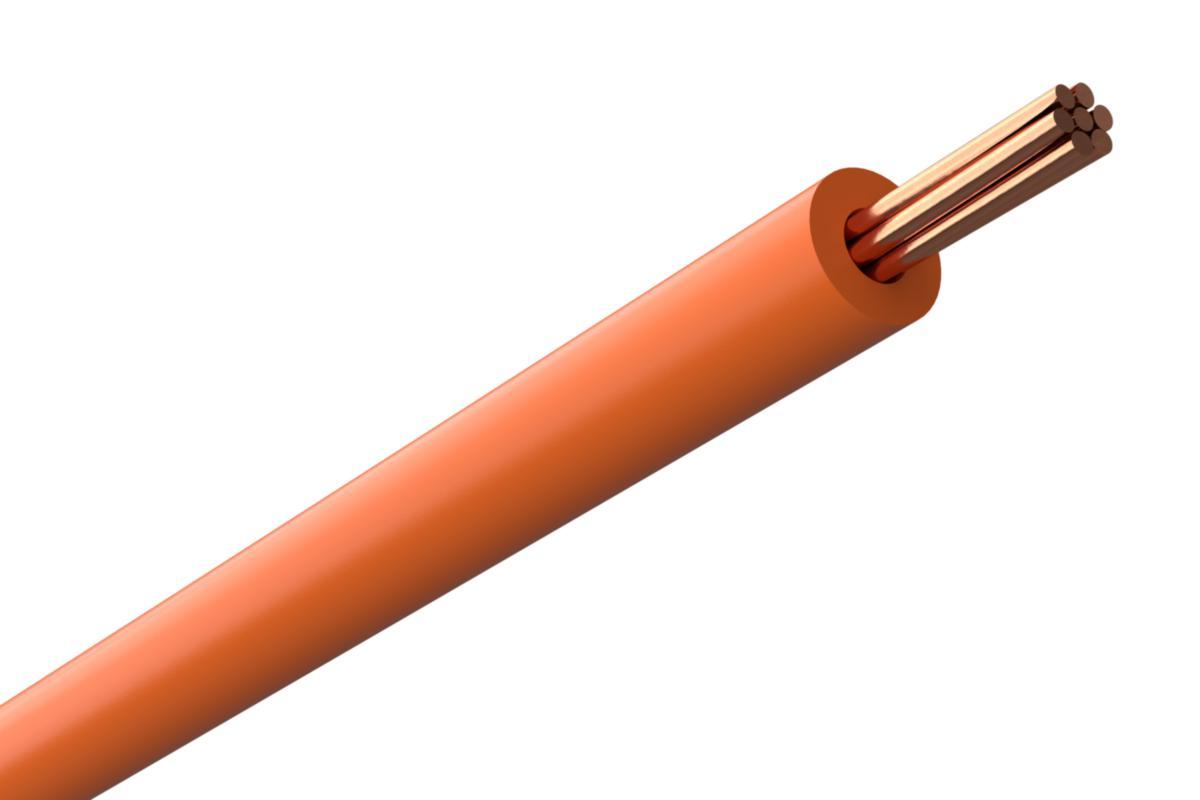 Installation cable halogen-free FQ H07Z1-R, a-collection - FQ 1,5 mm ORANGE 20M H07Z1-R