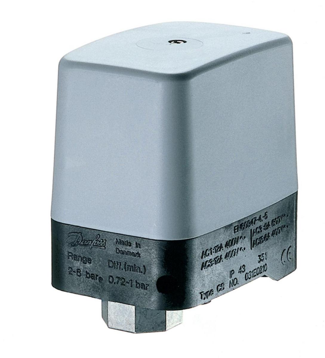 Pressure switch CS, Danfoss - CS 2-6 BAR PRESSURE SWITCH DANFOSS 031E0215