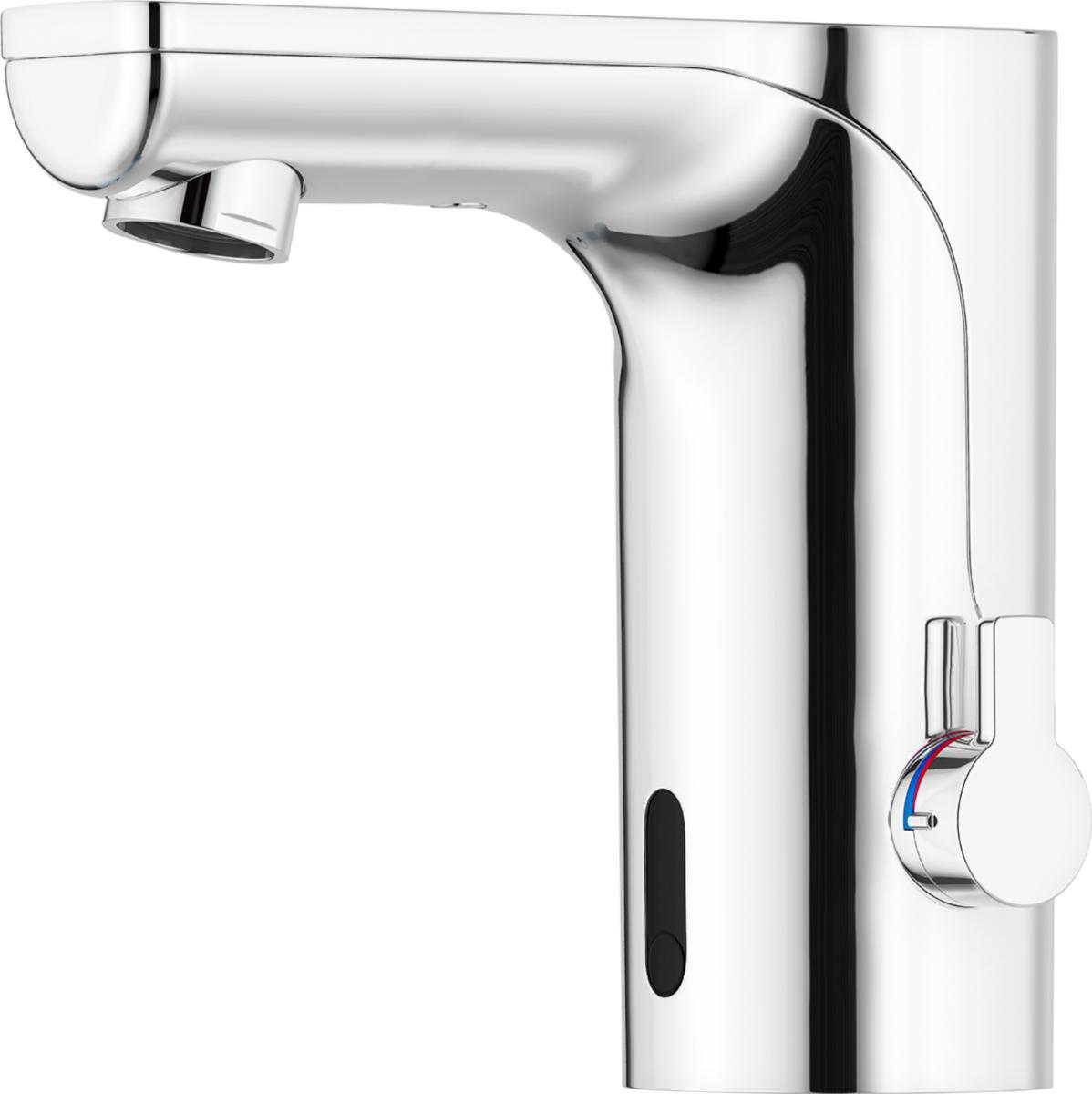 Tvättställsblandare MMIX Tronic, Mora - MORA MMIX TRONIC TS BLANDARE M.TEMP VRED, KROM, LD1