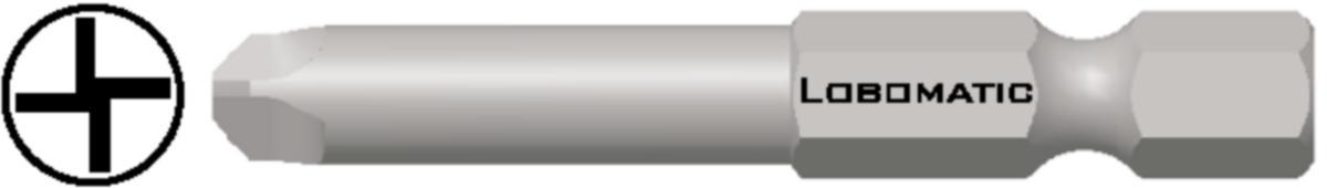 Bits Lobomatic E6-1/4" Torq-Set - BITS LOBOMATIC 1/4" TS6 90MM