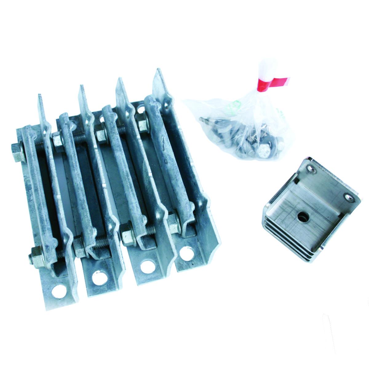 Fäste för solfångarpaket K2 PLUS, Värmebaronen - FÄSTE FÖR K2 PLUS BANDPLÅTSTAK